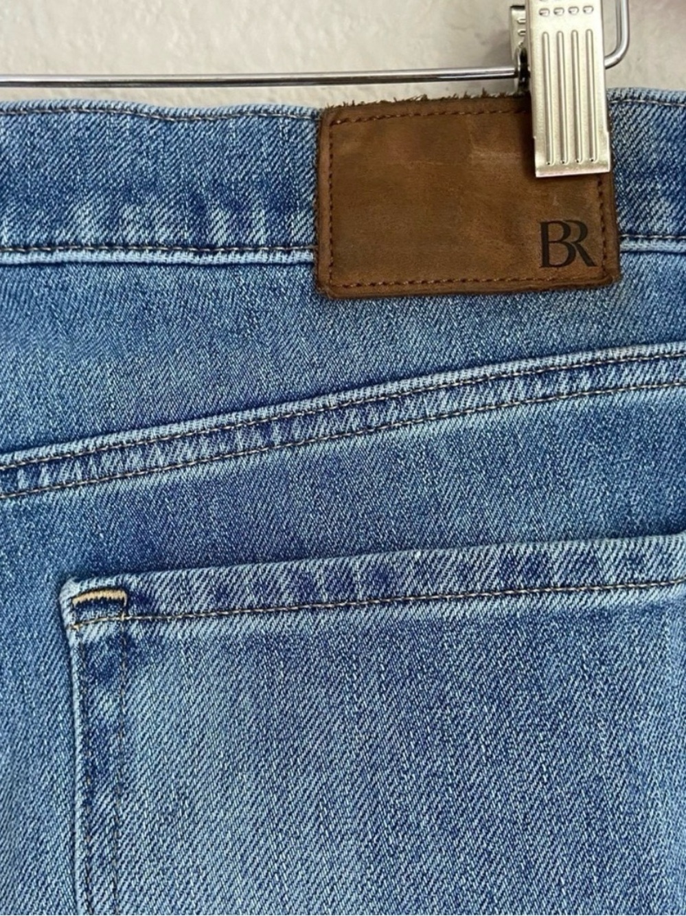 Banana Republic Isabel High Rise Denim Jeans Cotton Slim Stretch Blue Size 31 - Picture 5 of 9
